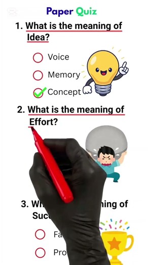 Expand your vocabulary in seconds! Do you know the real meanings of these common words?more...
