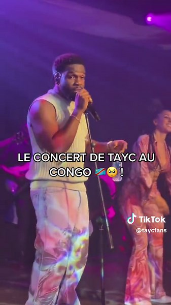 Tayc Concert in Kinshasa 🇨🇩: Father Carry Me Acoustic Performance