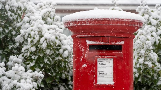 These are the Royal Mail Christmas last posting dates for 2025