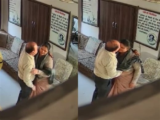 Naughty Office Couple Sneaking Around Fucking During Work