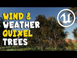 Adding Wind & Season to Your Quixel Trees Unreal Engine UE5