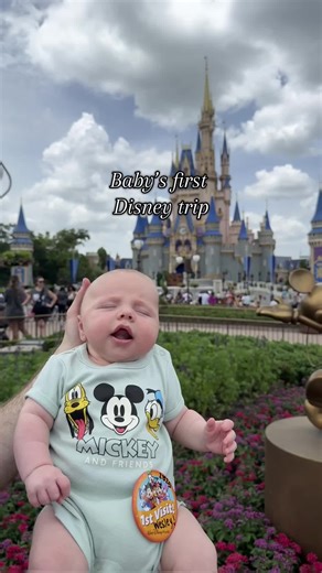 A truly ✨magical✨ day of naps and snacks with our newest family member. #disneyworld #firstvisit