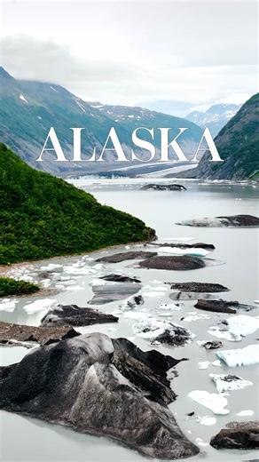 Epic Flight Over Alaska - Breathtaking Drone Views in 4K #Alaska #Drone #shorts #4K