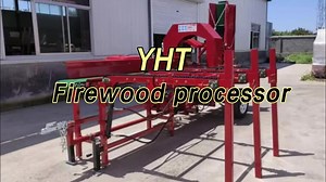 Large Wood Splitter Cutting 500 mm Log Splitter Hydraulic Easy Move Firewood Processor