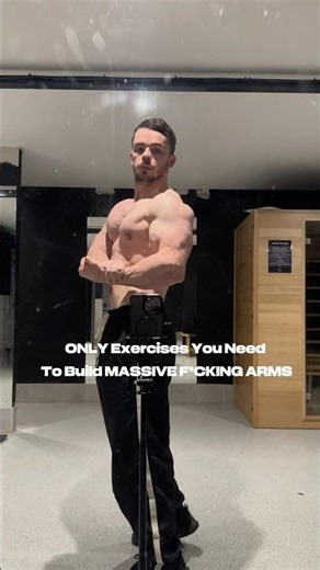 The ONLY Exercises You Need for Bigger Arms (No BS Guide) #fitness #motivation #workout