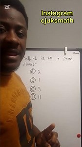 which is not a prime number?