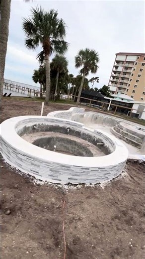 Residential Pool Construction — Process in Motion #pool