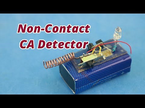 Non-contact AC Current Detector Easy Circuit