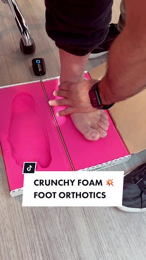 Creating Custom Orthotics with Crunchy Foam Impressions