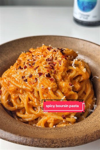 Quick and Easy Spicy Boursin Pasta Recipe