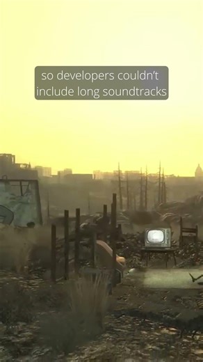 Why did early games repeat music endlessly?