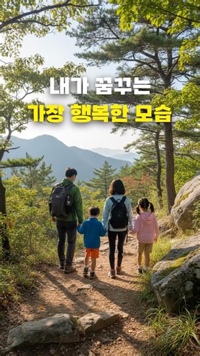 내가 꿈꾸는 가장 행복한 모습 ⛰️🧑‍🧑‍🧒‍🧒