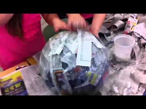 Paper Mâché Planets