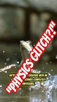 This Lizard Literally Runs on Water?! 🦎💦