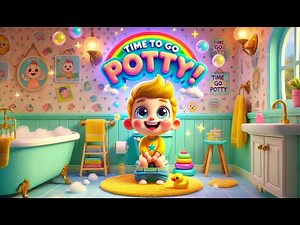 Time to Go Potty! | Fun & Catchy Potty Training Song for Toddlers‪@lalafun-kids-nursery-rhymes‬