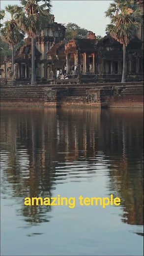 Angkor Wat in the evening #travel #ancient #traveloge #nature #exploreoage