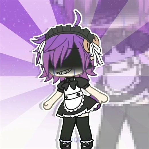 I love making them in maid dresses #gacha #animalhospital #gachaclub