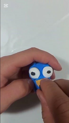 How I Made Bluey Out of Clay Step by Step!