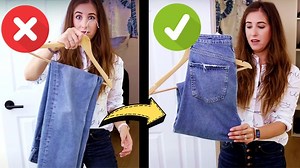 Hanging & Folding Hacks That’ll Save Space In Your Closet