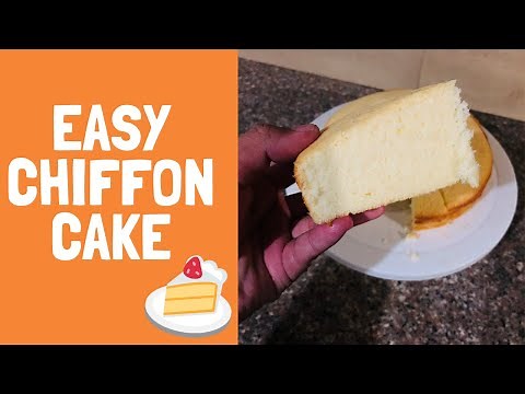 Easy Chiffon Cake v. 2 | The ChefRV