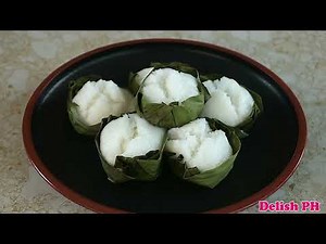 PUTONG BIGAS SA DAHON NG SAGING (using a Blender) | Made Easy and Fast