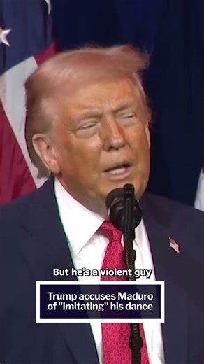 Donald Trump attacked Venezuela after Maduro copied his dance moves 🕺