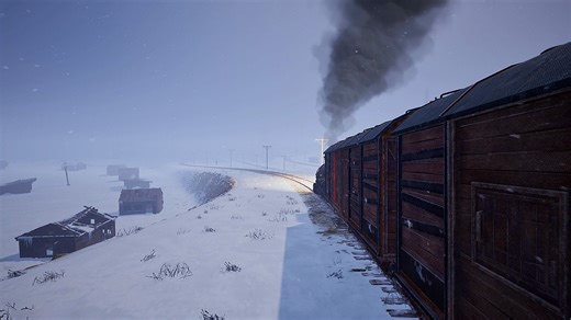 雪地列車生存射擊《Frostrail》Steam測試4/16開跑 乘上裝甲火車熬過極寒末日