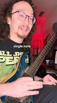 Riff writing tips for modern metal 🤘 #riffs #progmetal #guitarriff #kieselguitars #guitarlesson