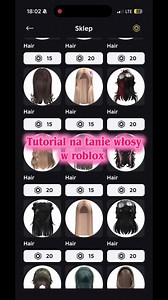 Tutorial na Tanie Włosy w Roblox – Krok po Kroku
