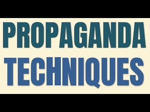 ENGLISH 5: PROPAGANDA TECHNIQUES