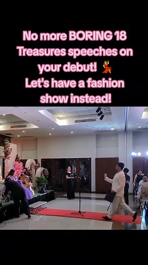 Spice Up Your Debut: Fashion Show Instead of Boring 18 Treasures Speeches