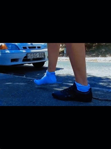 She lost her right shoe. #OneShoe #LostShoe #WhiteSock