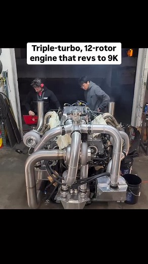 38K views · 7.7K reactions | While Rob Dahm’s garage is no stranger to monstrous rotary engines, this one is mind-mending 勞 : @robdahm #rotary #rotaryengine | The Drive | Facebook