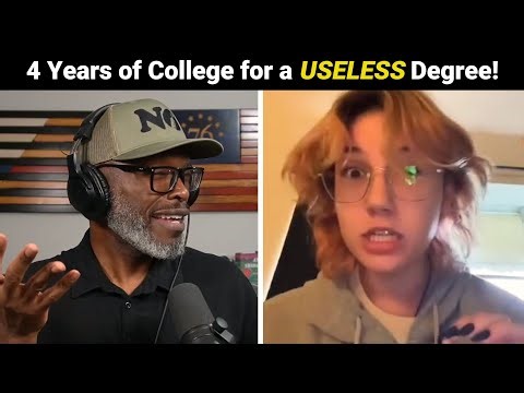 22-Year-Old With USELESS Degree Blames The Government!