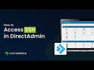 How to Access SSH in DirectAdmin