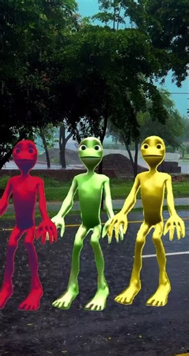 Big alien chase T-rex chasingpart-352#sorts #alien#YouTube#alien kamo tika sika