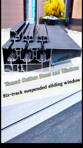 Sliding Door Design: 6-Track Suspended Window System