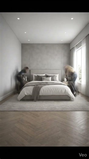 Grey room decor Timelapse#ai #aivideo