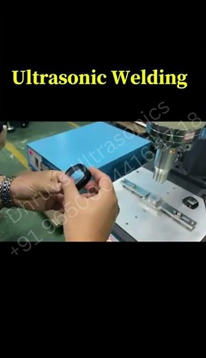 Ultrasonic Plastic Welding for Hand Watch Fiber Glass #ultrasonicplasticweldingmachine