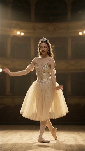 Golden Classical Ballet Tutu ✨ | Timeless Stage Grace #elegantstyle #fashion #maximalistfashion