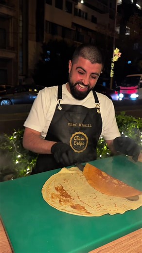 Delicious Choco Crepe Recipe by Chef Khalil