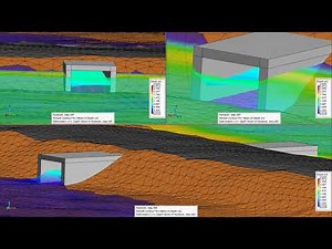 2D hydraulic analysis of a culvert [#Iber model]