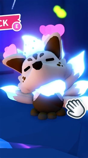 Neon Latte Kitsune!!!! #roblox #robloxedit #adoptme #mm2