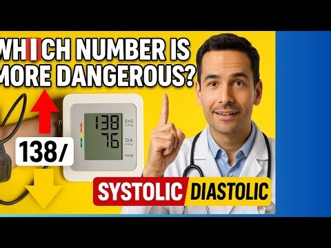 Which Blood Pressure Number is More DANGEROUS? (Systolic vs Diastolic)