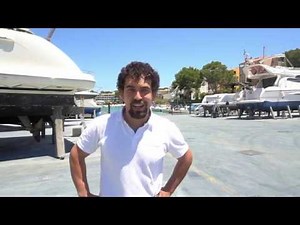 Predator 57 with Humphree fins, Interceptors and Volvo Penta IPS