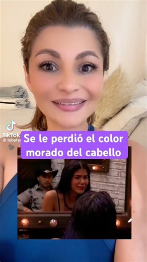 ALEXA TORREX'S HAIR LOST ITS PURPLE COLOR