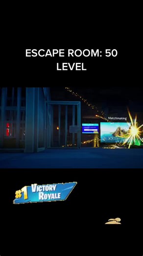 Fortnite Creative Escape Room: 50 Level Map Code 3727-1629-9297