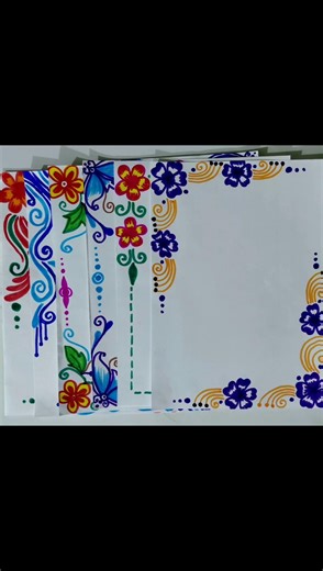 Easy and beautiful border designs