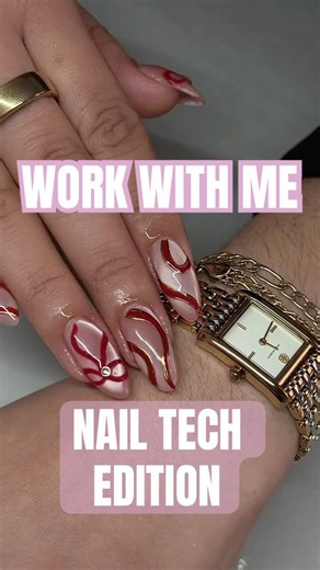 ✨ Come Work With Me as a Nail Tech 💅🏻Busy Client Day #nails #nailtech #gelx