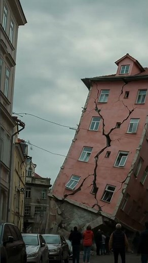 TERRIFYING Building Collapse Caught on Camera! 😱